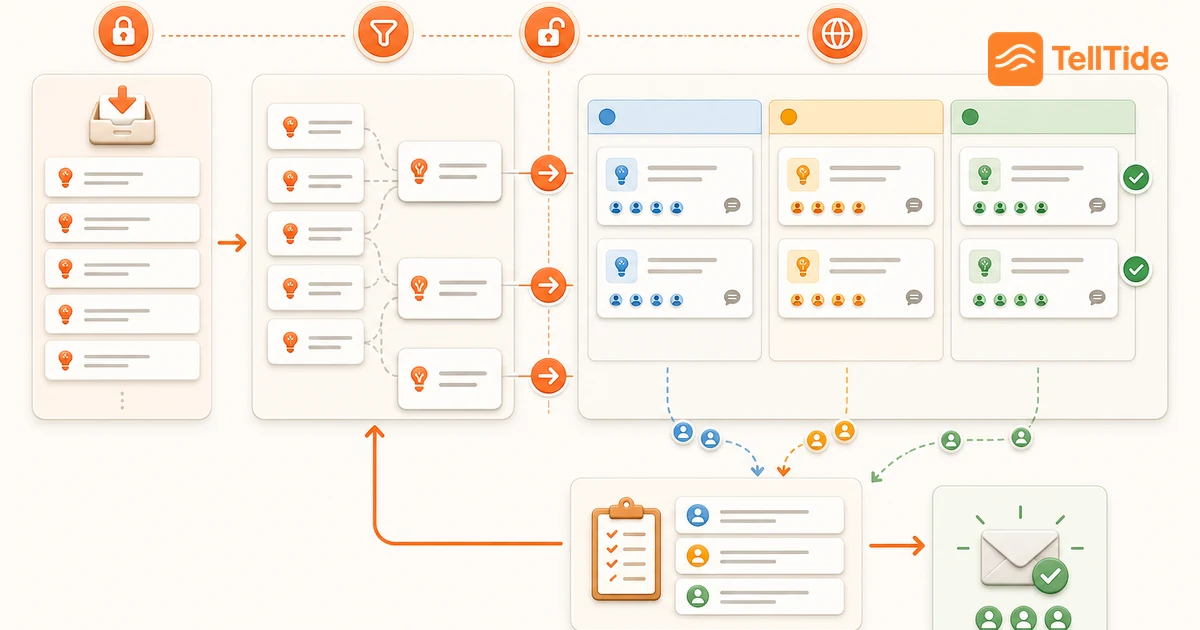 Visual guide to Public Roadmap Tool for Feature Requests: A Practical Product Team Workflow